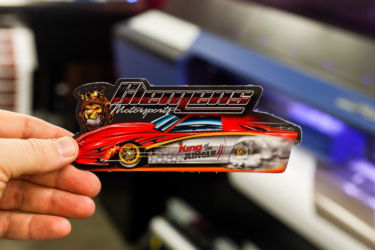 Burnout Sticker